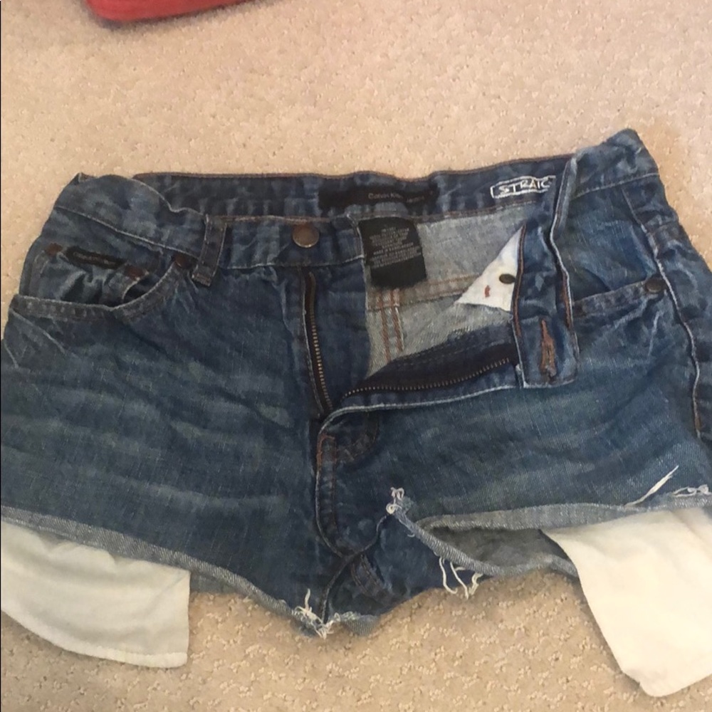 Calvin Klein Jean shorts